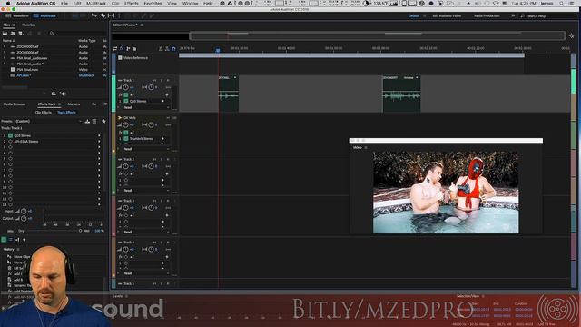 Distance-To-Camera Dialog Mixing with Lady Deadpool