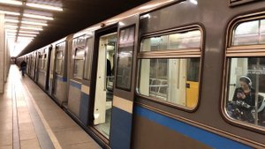 81-740/741.1 Русич На станции Бульвар Рокоссовского