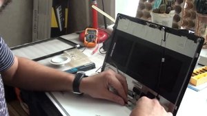 Замена матрицы на ноутбуке Acer Aspire V3-551G.