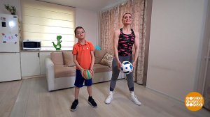 Зарядка с детьми. Доброе утро. Фрагмент выпуска от 16.06.2022