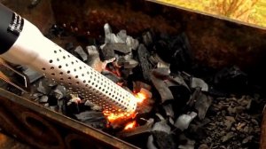 Электрический фен LooftLighter для разжигания дров и угля любого типа