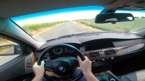 BMW E60 4.4 V8 333KM Manual POV DRIVE Test & Acceleration | Brutal Exhaust Sound | 4K #42