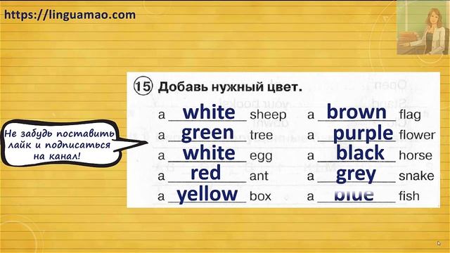 Spotlight 2 класс Сборник упражнений страница 12 номер 15  ГДЗ решебник смотреть онлайн