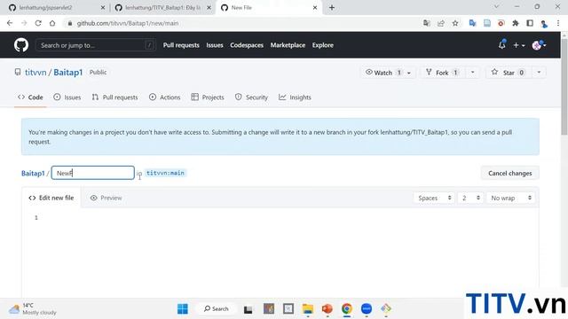 Học Git và Github - Bài 21. Fork và cập nhật Repo của người khác trên GitHub смотреть онлайн