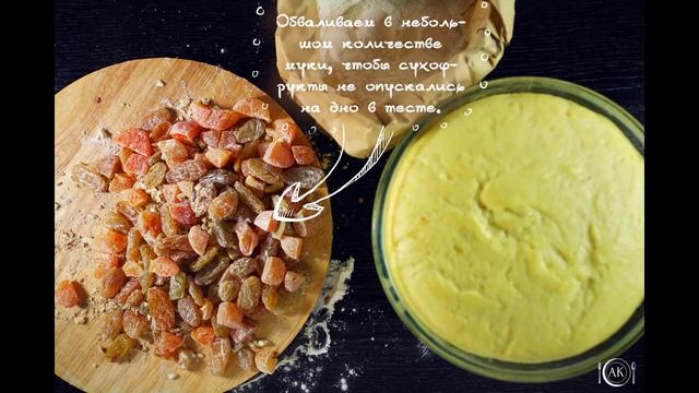Пасхальный Кулич на желтках.