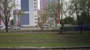 На автобусе из аэропорта Кемерово до гостиницы Кузбасс. Kemerovo Airport. Kuzbass Hotel. Май 2022