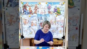 Занятие в подготовительной группе по аппликации "Волшебник домик"