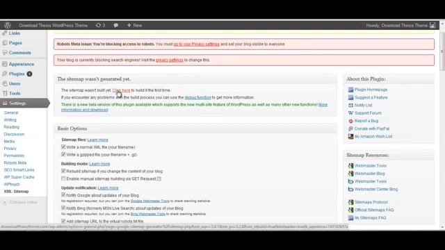 How to Create WordPress sitemap using Google XML Sitemap Plugin смотреть онлайн