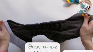 Многоразовый подгузник Happy Flute, серия Бэст, 3-15кг (внутренний слой:угольно-бамбуковое волокно)