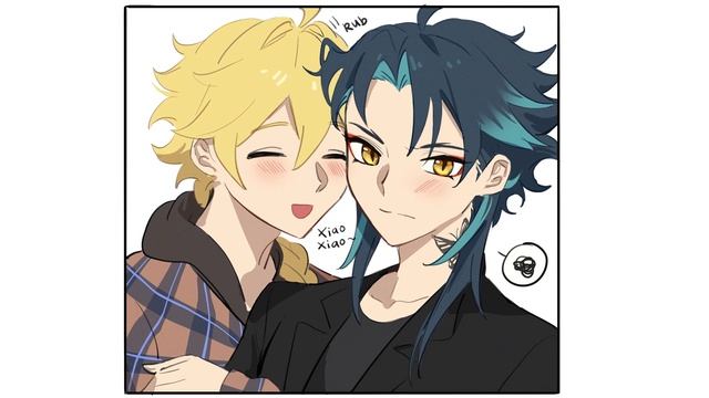 [Xiao X Aether] Smoking - Modern AU | Genshin Impact Comic Dub | CrownieShorts смотреть онлайн