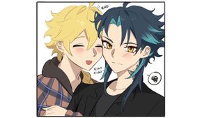 [Xiao X Aether] Smoking - Modern AU | Genshin Impact Comic Dub | CrownieShorts