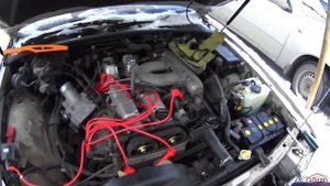Старый Toyota Crown jzs131 из Японии. Откапываем, заводим и отмываем донора
