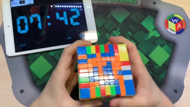 СОБРАЛА кубик Рубика 9х9 за 15 МИНУТ || НЕ КЛИКБЕЙТ! смотреть онлайн