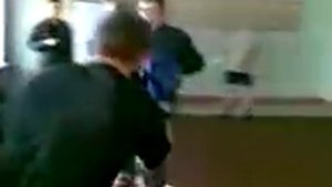 Наш сдает на ОМОН. Дикий бой без постановы и без прекрас.