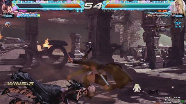 4271 - Tekken 7 - Coouge Anna Williams vs neo_gmz Nina Williams