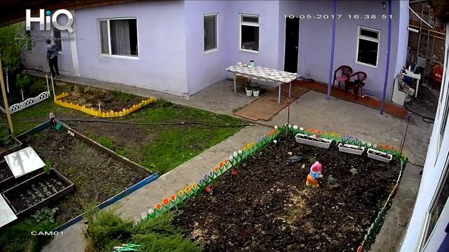 Уличная AHD видеокамера HiQ 2 mpx, серия Simple, день смотреть онлайн