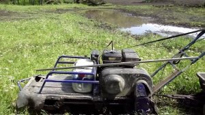 Мотобуксировщик Барс следопыт 9л.с. Новосибирск доработки повышающие проходимость