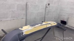 Opel Vectra ремонт бампера