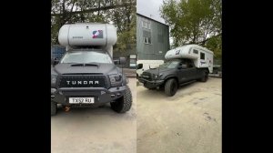 Toyota Tundra автодом, установка кондиционера от ООО ТХ52