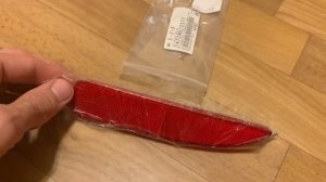 Отражатель в задний бампер Мазда 3 BK (фирма TYG)