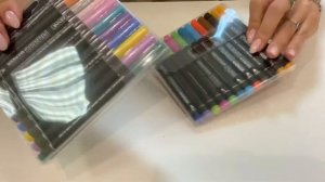 Набор маркеров для ткани и текстиля  #маркеры