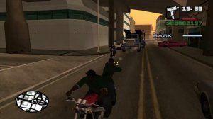 GTA San Andreas - Прохождение - Миссия 015 - Биг Смоук - Всего лишь бизнес (без комментариев)