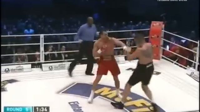 Кличко   Вах  5 й раунд  Klitschko vs Vakh  Round 5