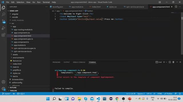 Angular Tutorial 11 | Template Reference Variable | Angular Tutorial for Beginners