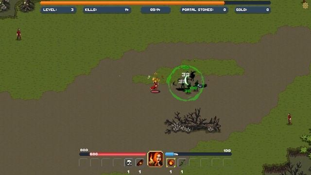 MIGHT'N MOW'EM Demo - Steam Next Fest - A Promising Roguelite Bullet Hell - No Commentary смотреть онлайн