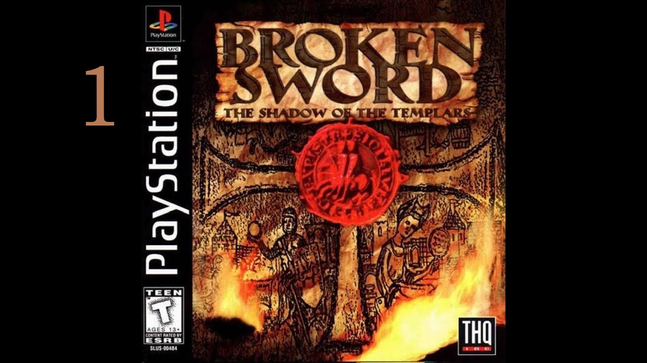 Broken Sword The Shadow of the Templars (PlayStation 1) полное прохождение - часть 1