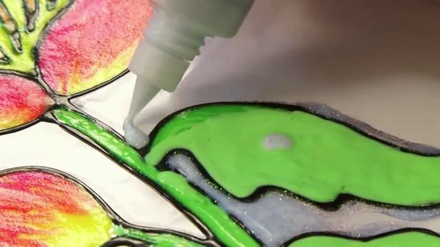 Рисуем витражными красками. Наборы от "Луч" смотреть онлайн