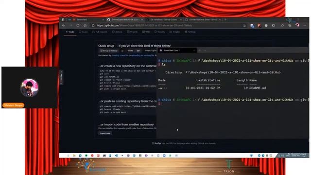 A 101 show on Git & GitHub | Shivam Goyal смотреть онлайн