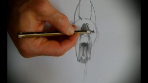 Рисование собаки   Дог  Dogge