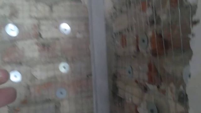 Штукатурка гипс с опилками. Угловой маяк. смотреть онлайн