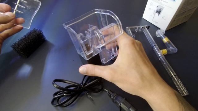 Новый фильтр для аквариума. Мини навесной фильтр для креветочника. Фильтр для мини креветочника. смотреть онлайн