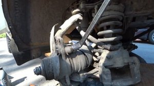 Развалилась ступица на ниве.Ремонт на улице.