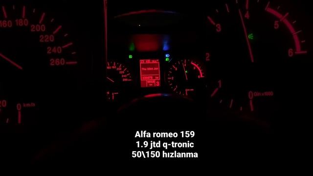 Alfa romeo 159 1.9 jtd q tronic 50-150 (ful depo - 225/45/17 “ )