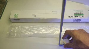 Диффузор CO2 металлический плоский, 3 см, высота 40 см