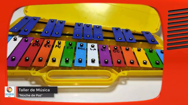 Noche de Paz en Metalofono 🎶 Como tocar Metalofono para niños 🎶 Noche de Paz en Xilofono (corto) смотреть онлайн