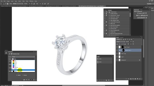 jewelry retouching in photoshop for online shop смотреть онлайн