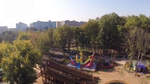 Люберцы Наташинский парк с высоты птичьего полёта
