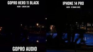 iPhone 14 Pro vs GoPro Hero 11 Black Tested!