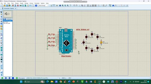 Simulasi Arduino Di Proteus | Praktikum 4, Aktifitas 1,2,3,4,5,6,7 & 8 смотреть онлайн