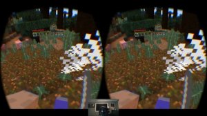 Minecraft VR Gameplay (Minecrift Mod)