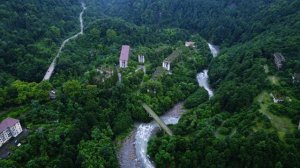 Абхазия. Акармара. Ткуарчальские водопады.