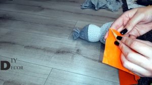 DIY / Снеговик из носка за полчаса без шитья / Sock Snowman / Christmas Snowman From Socks