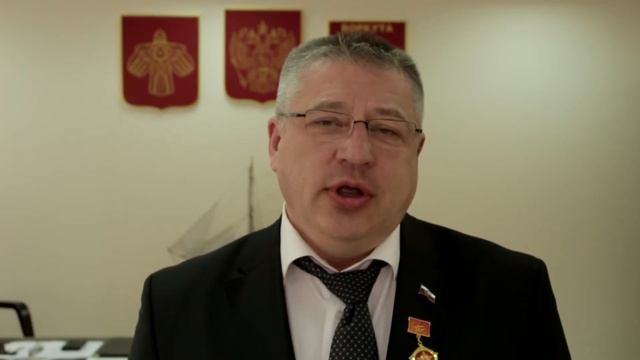 Поздравление с Днём Великой Победы от главы МО ГО "Воркута" 09.05.2015 г. смотреть онлайн