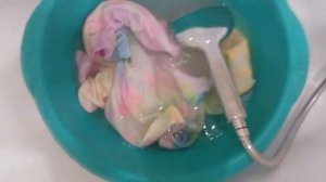 ЭКСПЕРИМЕНТ: ТАЙ ДАЙ акриловыми красками и гуашью. Шта?