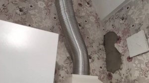 Baxi Eco4s-атмосферный котел и вытяжка.