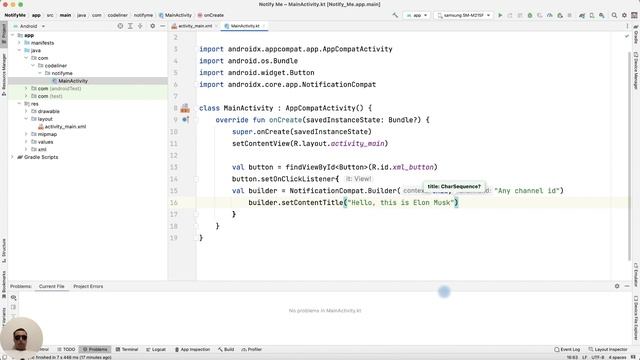 How to create Notification in Android Studio | Beginners tutorial смотреть онлайн